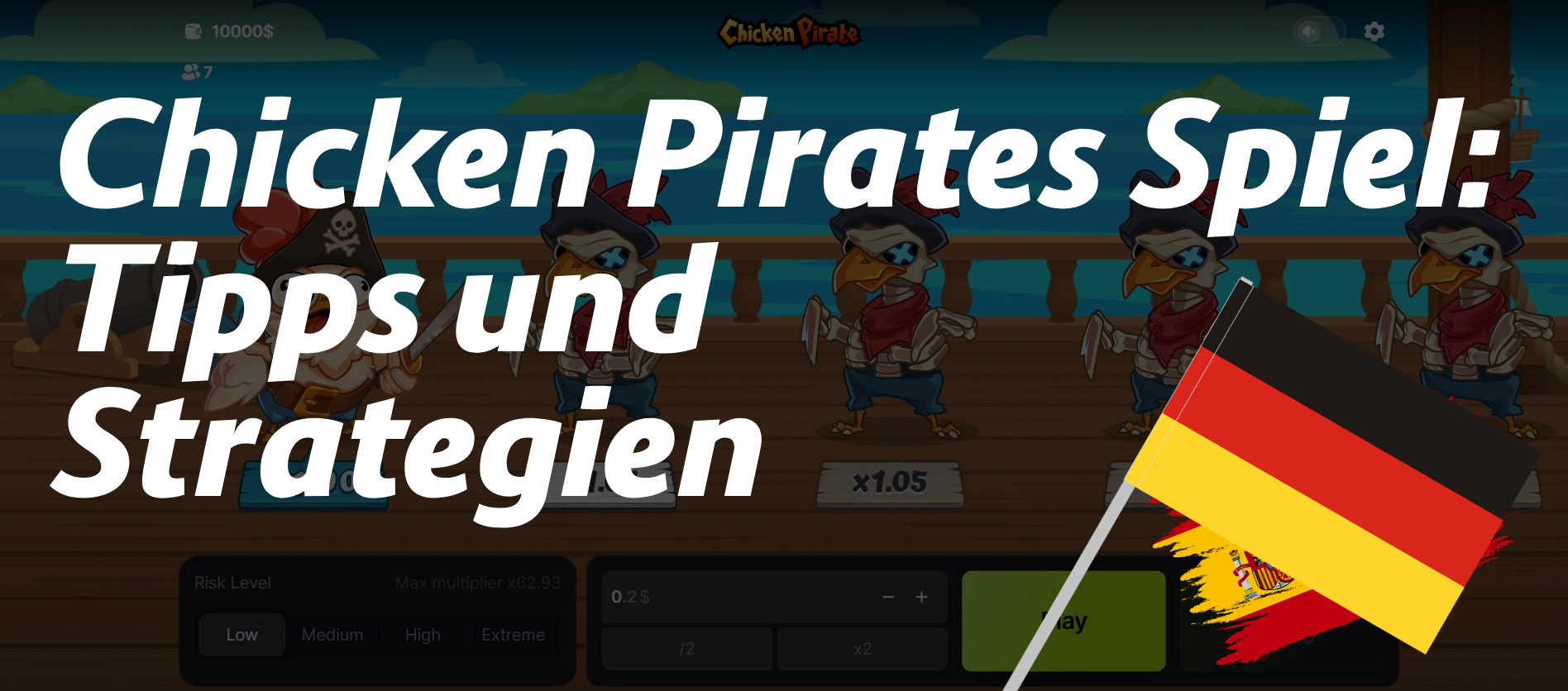 Wie man bei Chicken Pirate gewinnt